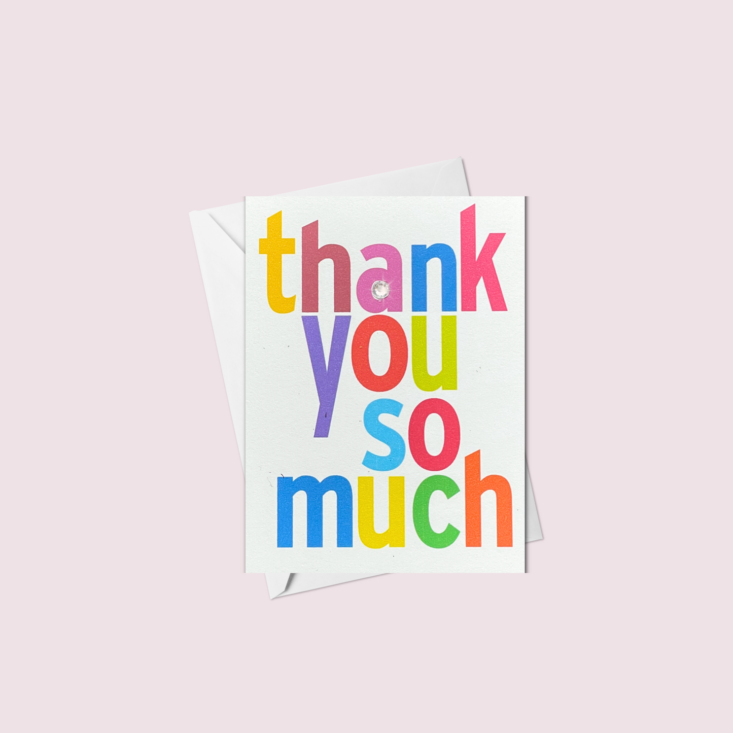 Mini Thank You So Much Greeting Card