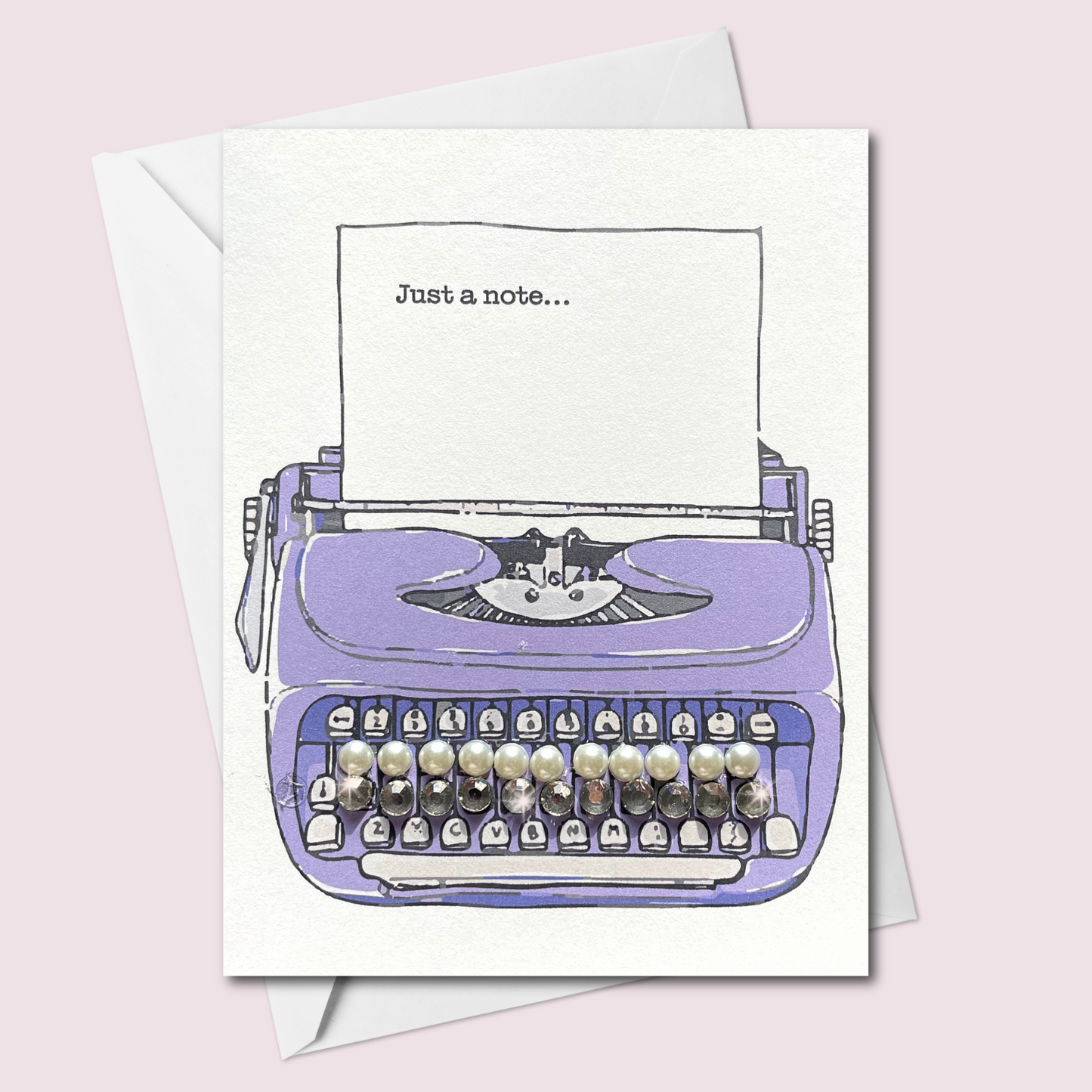 Just a Note... Typewriter | Purple