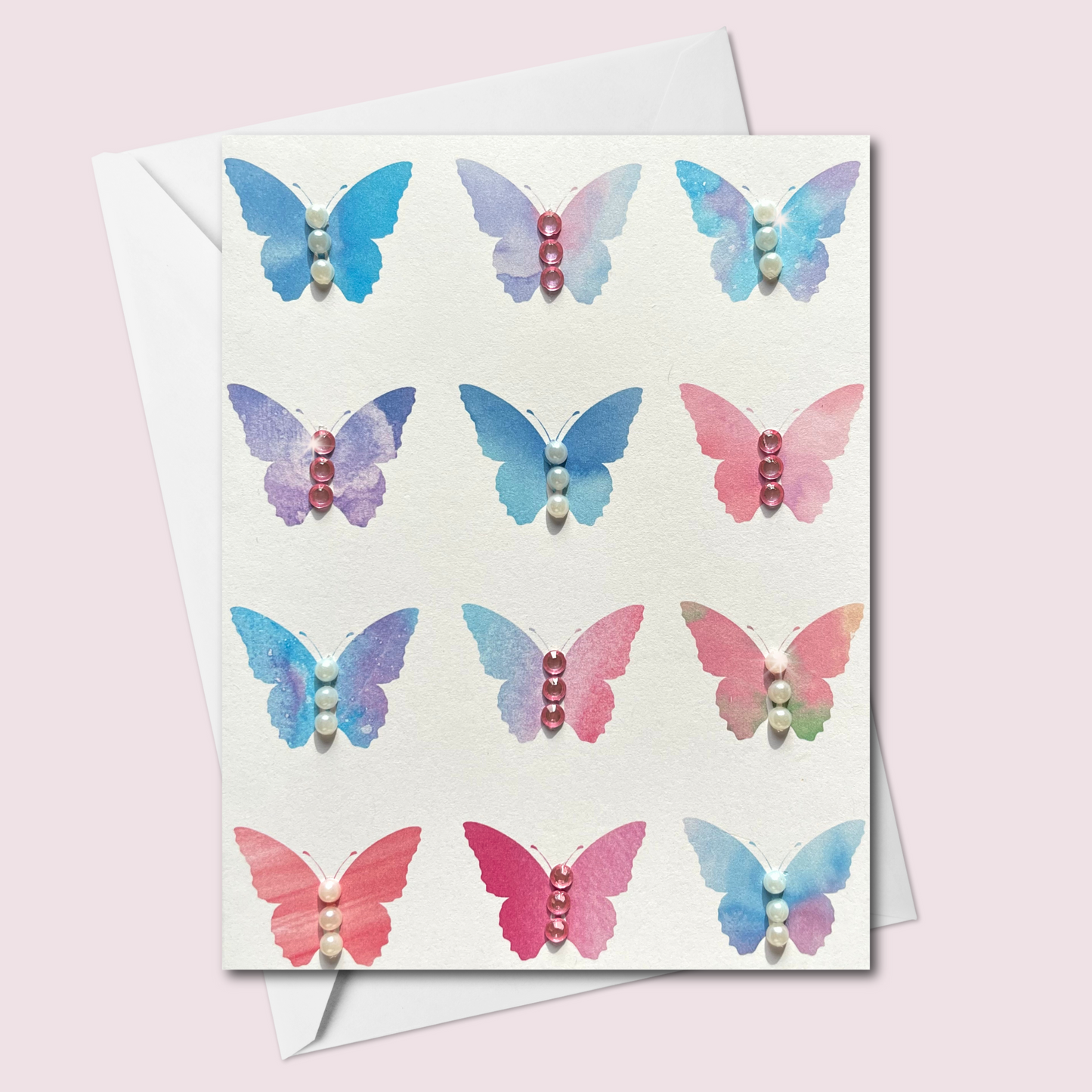 Watercolour Butterfly Greeting Card