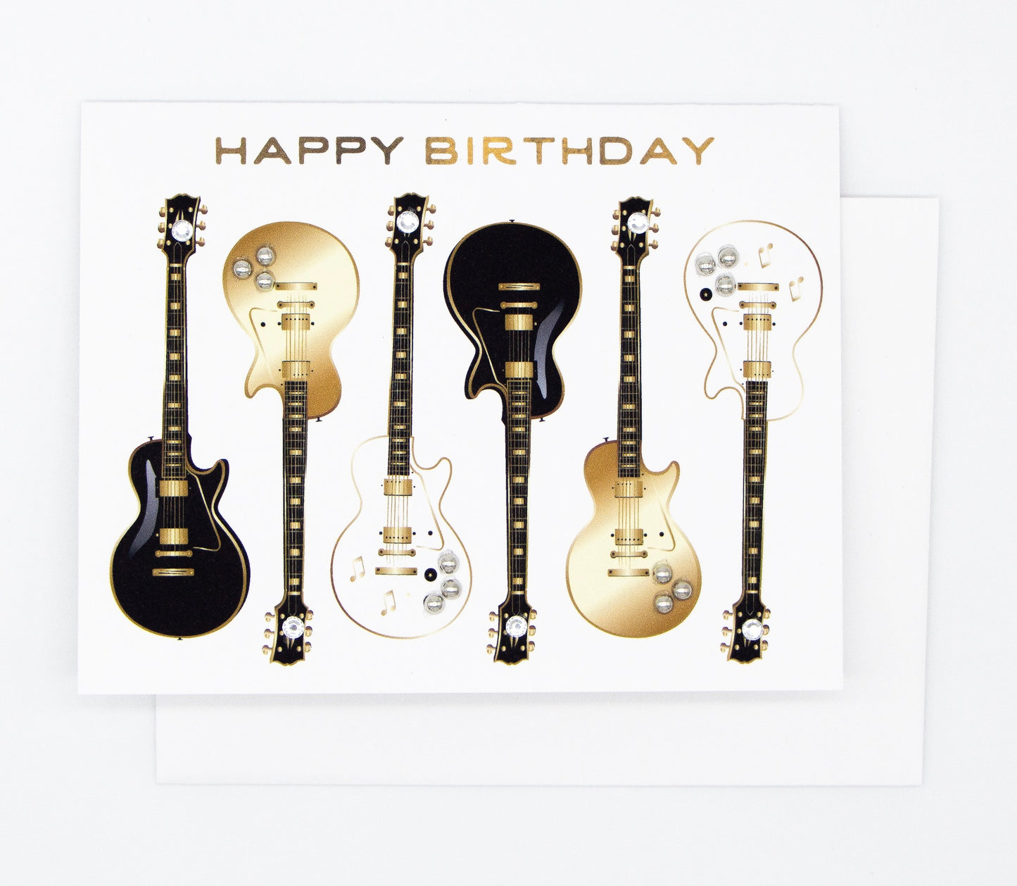 Happy Birthday Guitar Greeting Card
