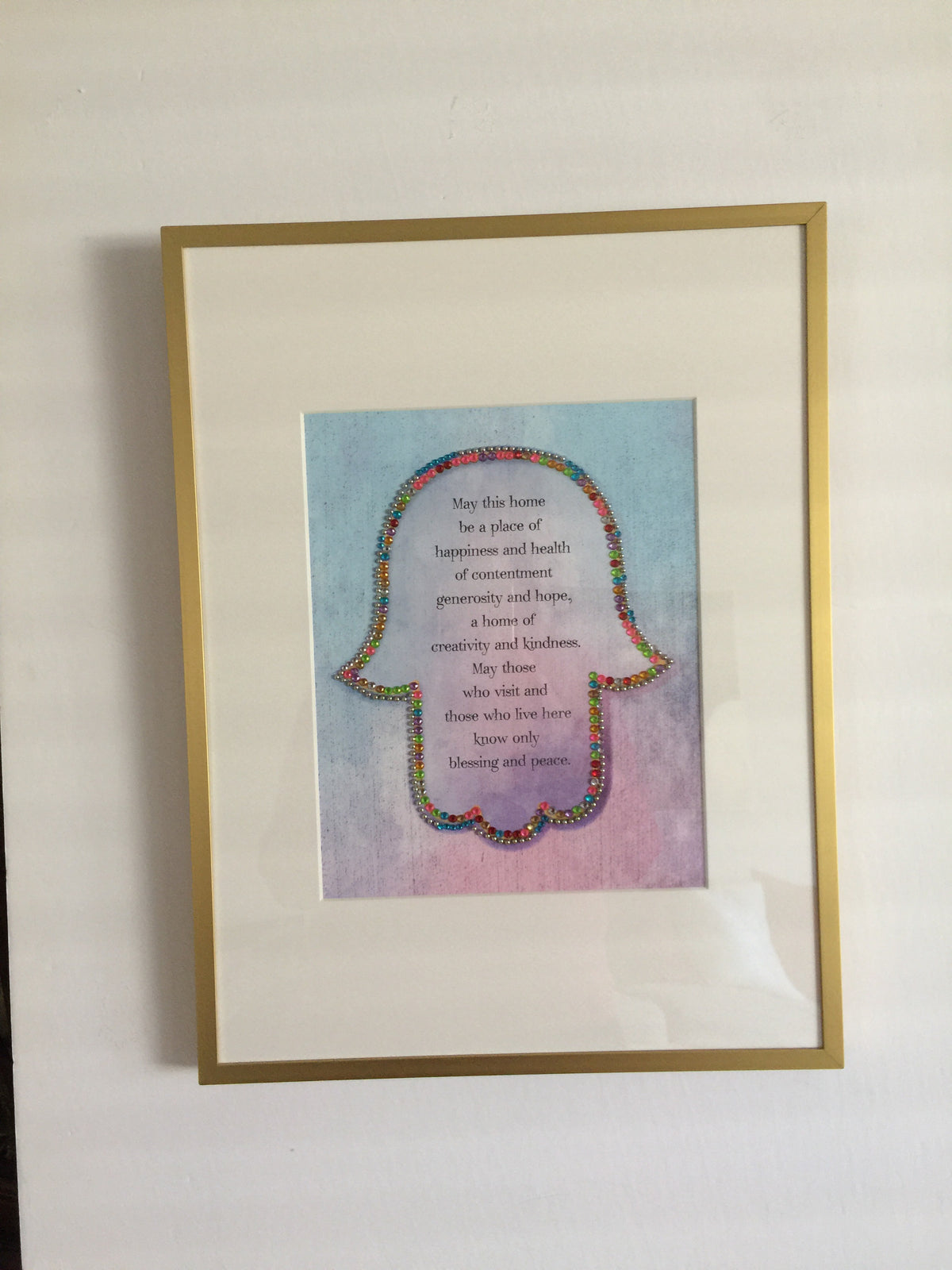 Home blessing 8x10