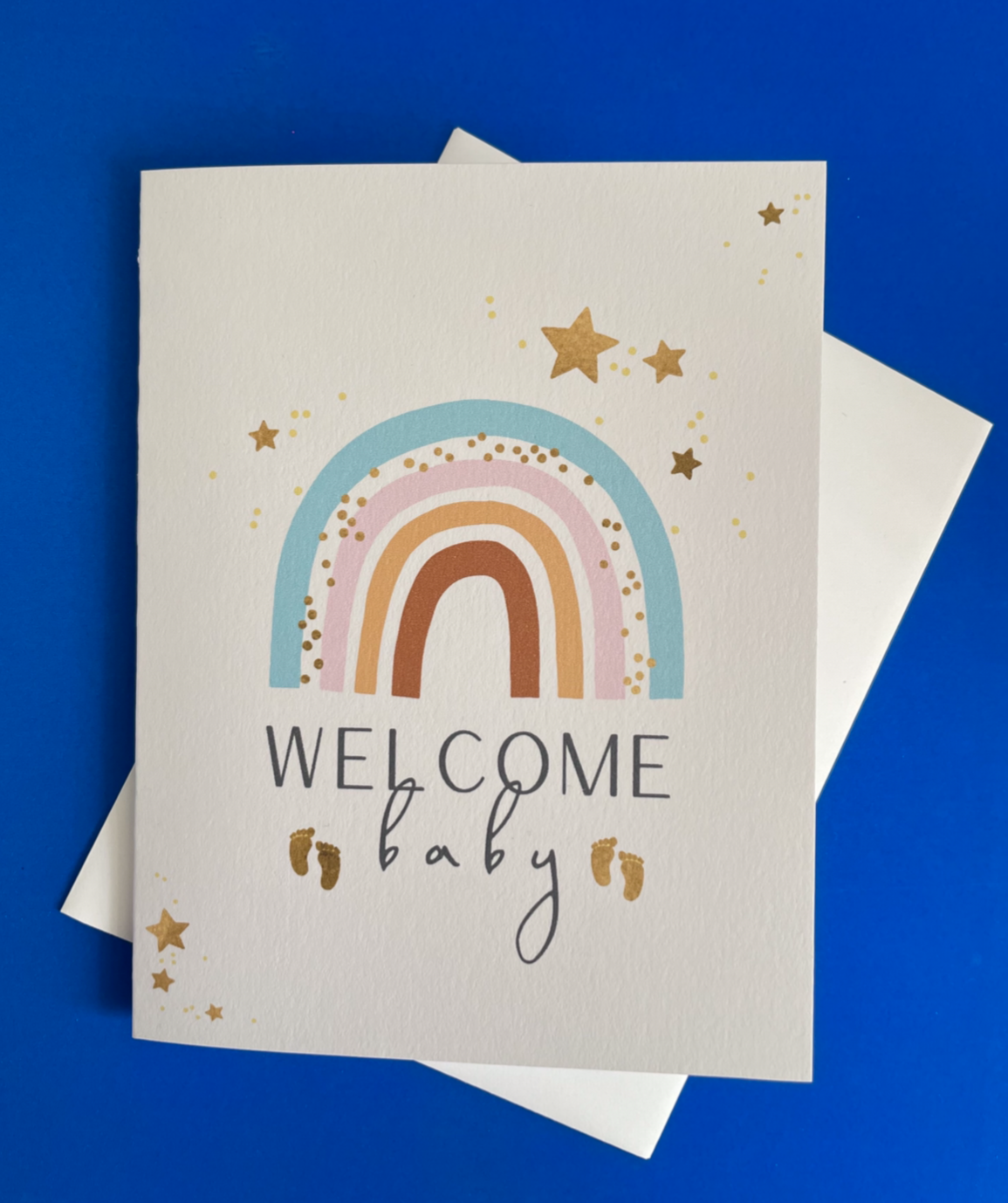Welcome Baby Rainbow
