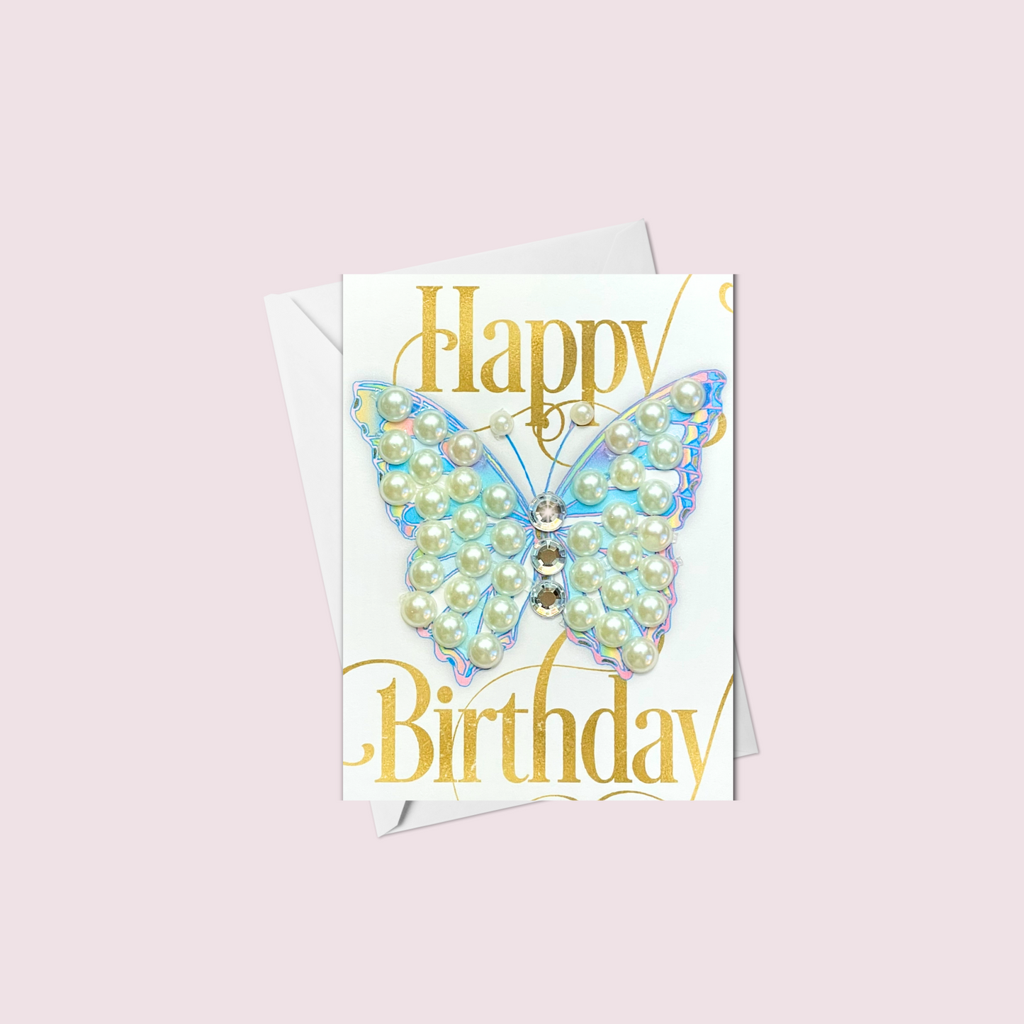 Mini Butterfly 🦋 Happy Birthday Greeting Card