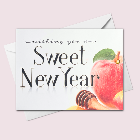 Wishing You a Sweet New Year! Rosh Hashanah Apple & Honey