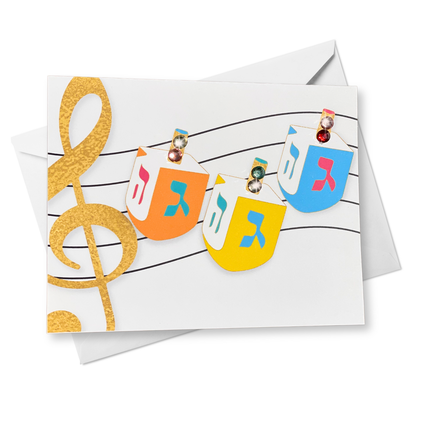 Musical Dreidels Multicolour