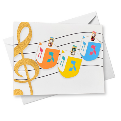 Musical Dreidels Multicolour