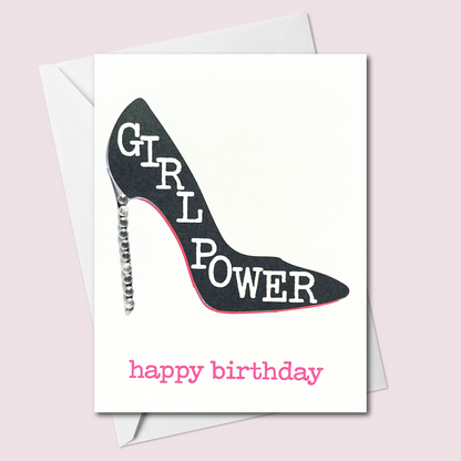 Girl Power! Happy Birthday Greeting Card