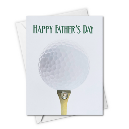 Father’s Day Golf Card | Golf Lover Father’s Day Gift | Handmade Card for Golfers