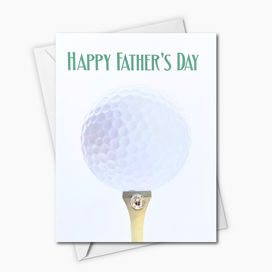 Father’s Day Golf Card | Golf Lover Father’s Day Gift | Handmade Card for Golfers