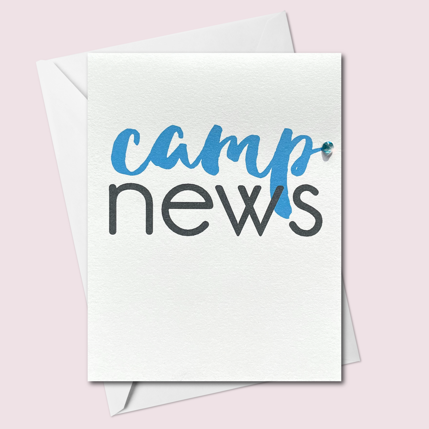 Camp News | Greeting Card | Memo