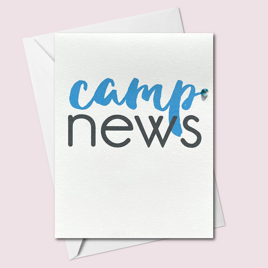 Camp News | Greeting Card | Memo