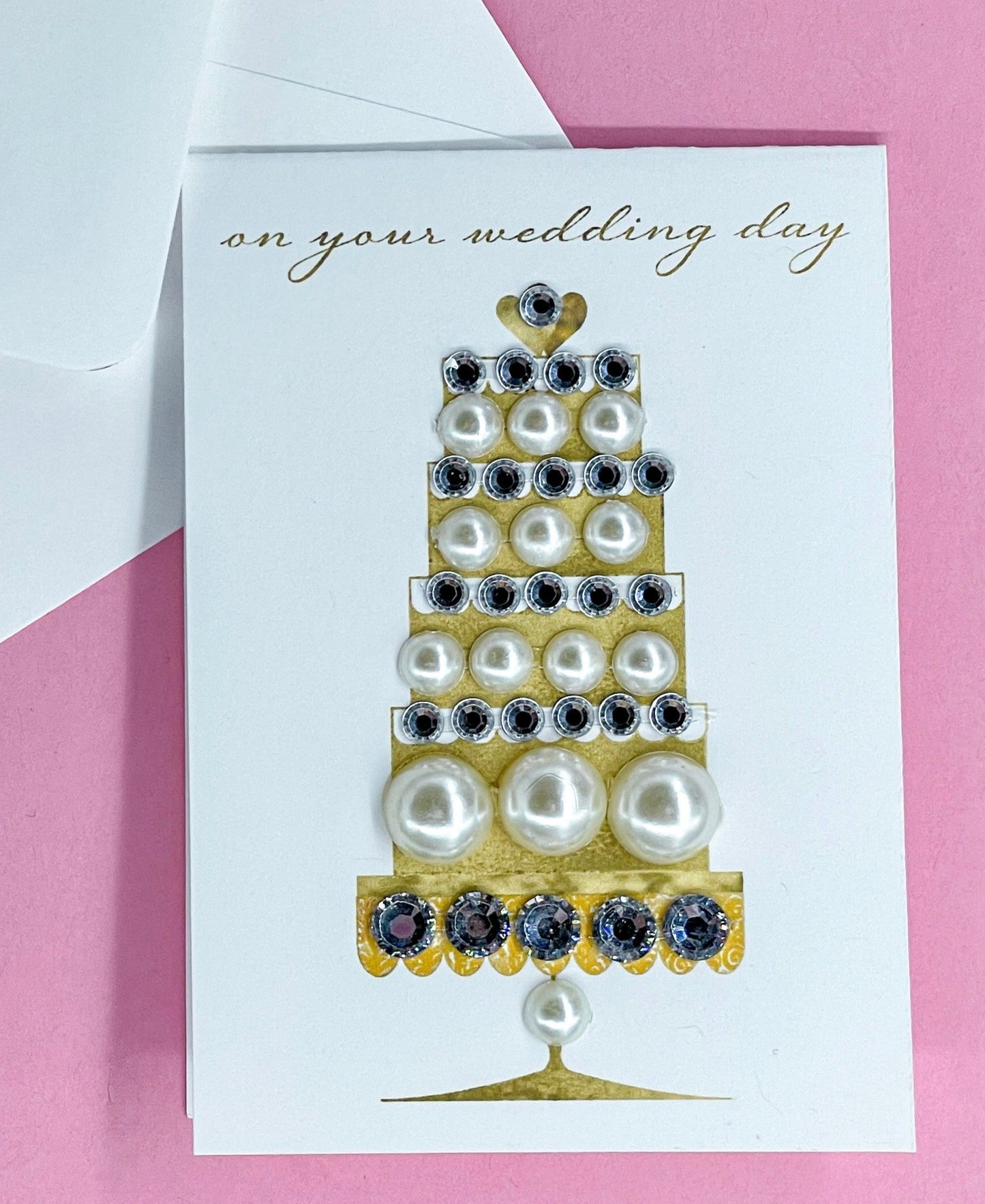 Mini On Your Wedding Day Greeting Card