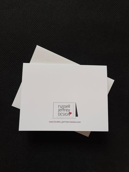 Merry Christmas Joy Script Greeting Card