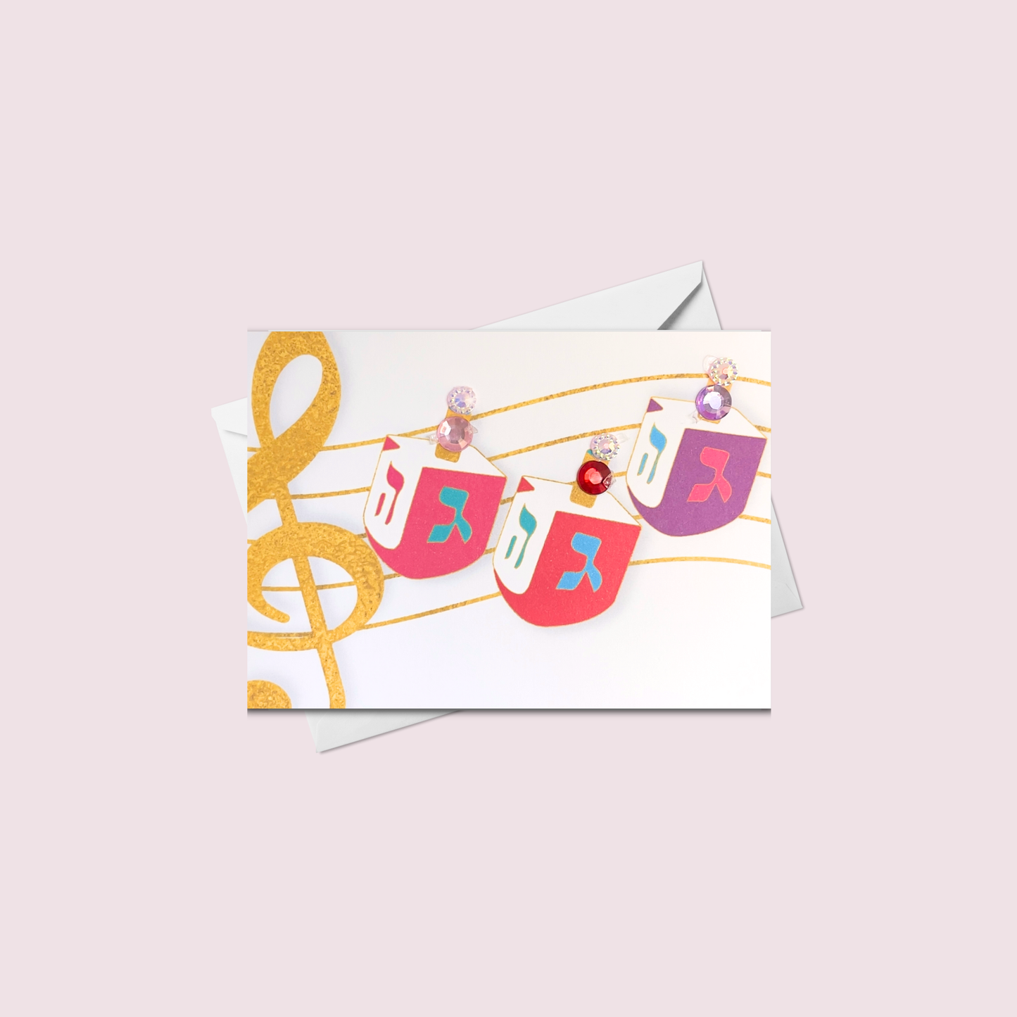 Mini Musical Dreidels Multicolour