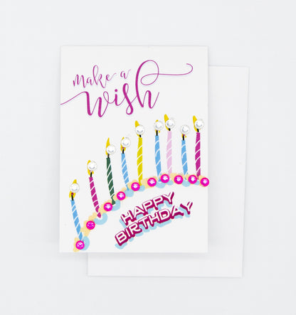 Mini Make A Wish Happy Birthday Greeting Card