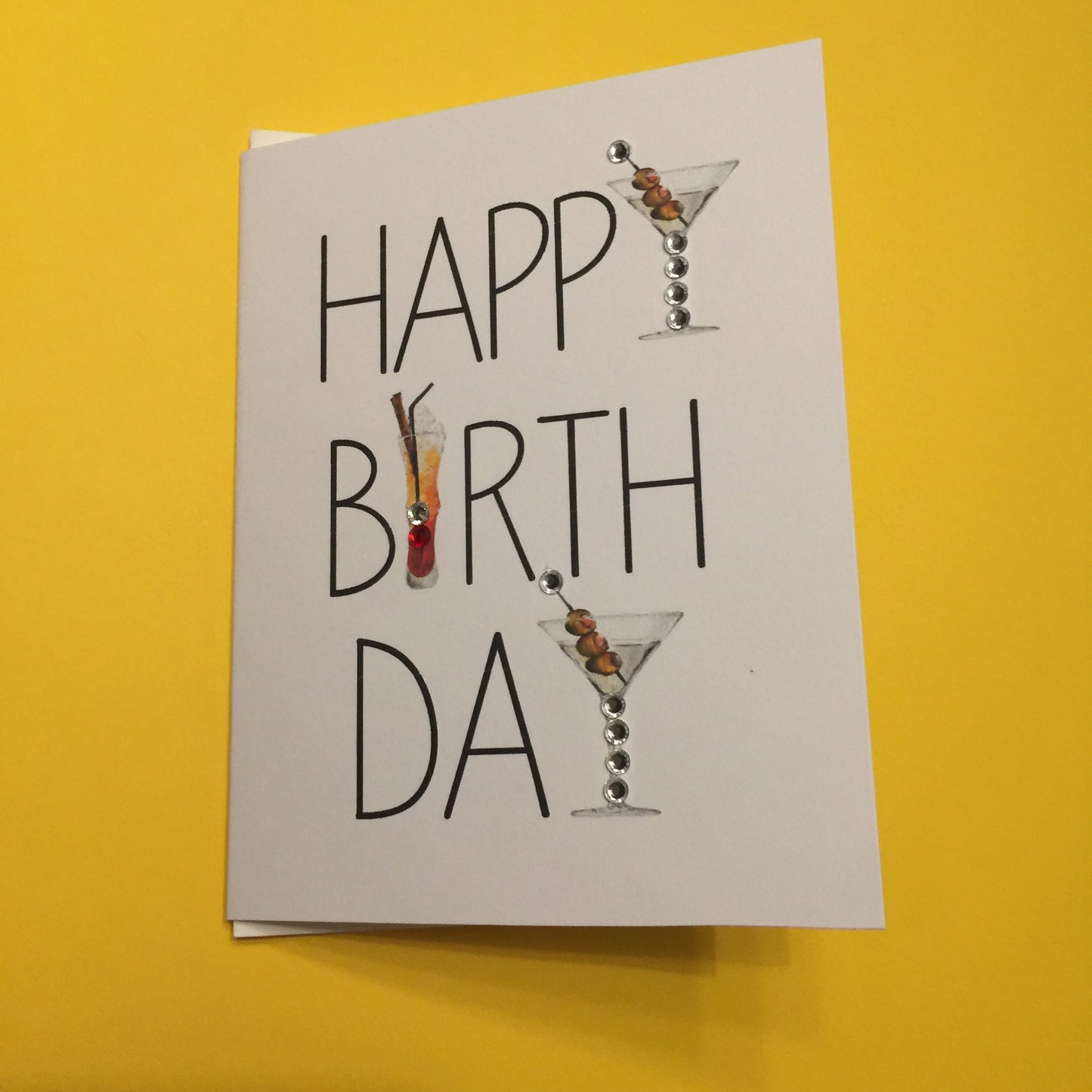 Happy Birthday Cocktail Drinks