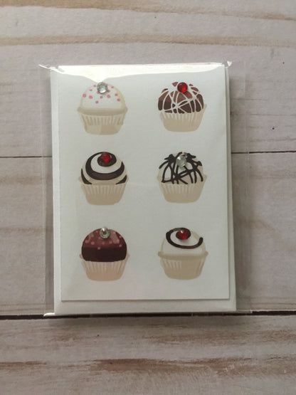 Mini Chocolate Truffles Greeting Card