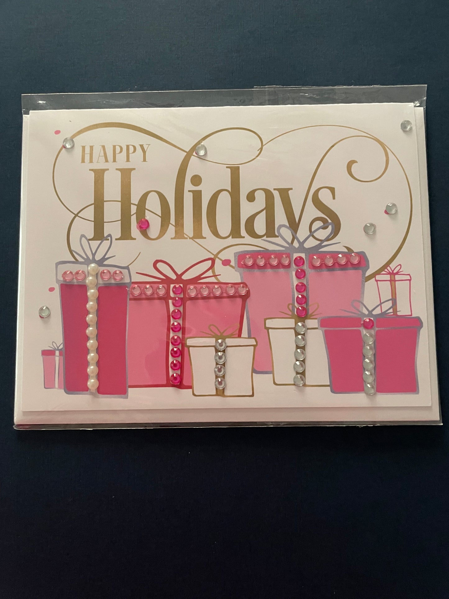Happy Holiday Present Greeting Card