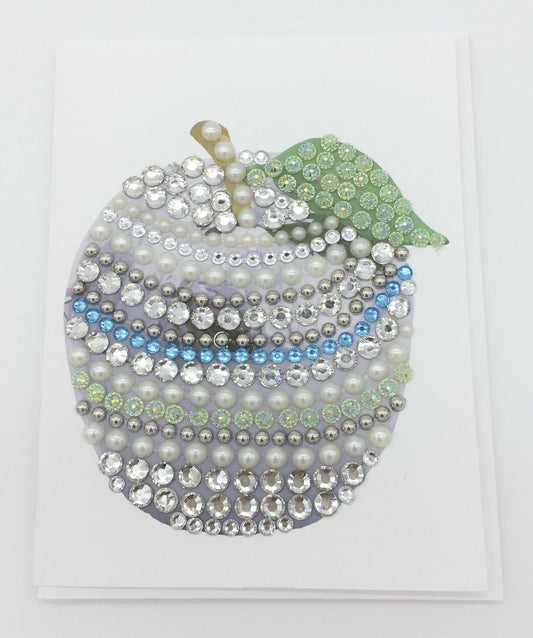 Sparkly apple blank
