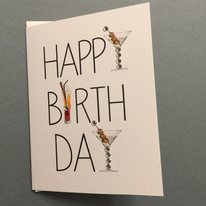 Happy Birthday Cocktail Drinks