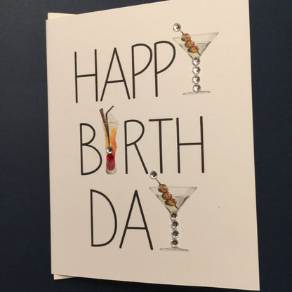 Happy Birthday Cocktail Drinks