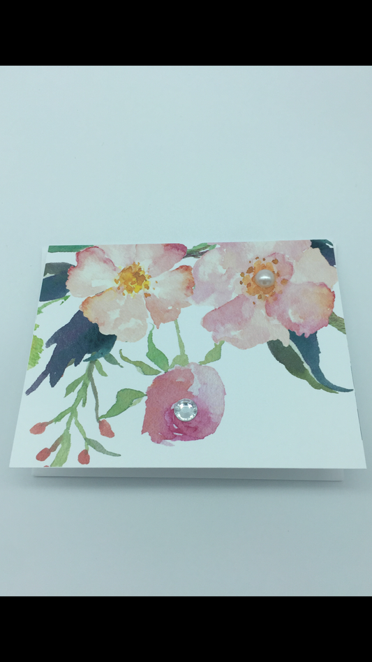 Peach floral
