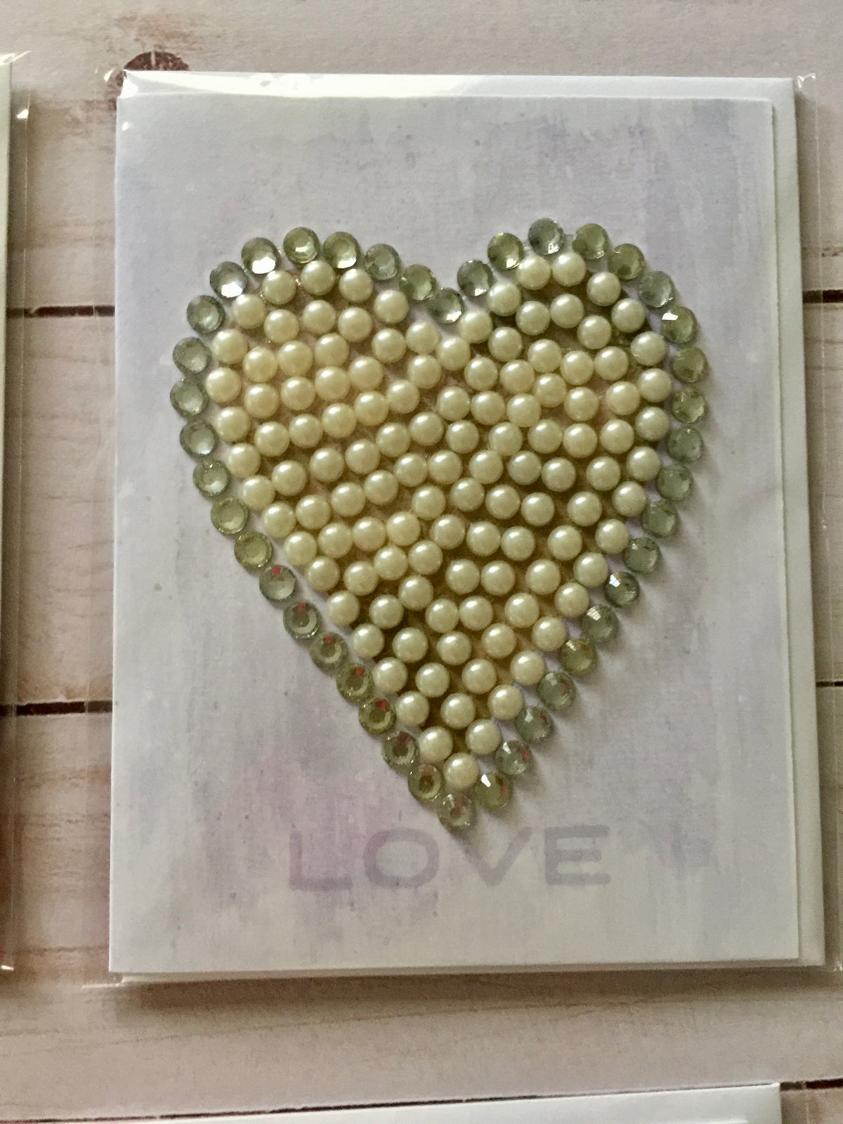Heart of pearls