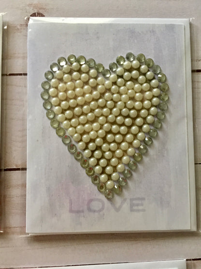 Heart of pearls