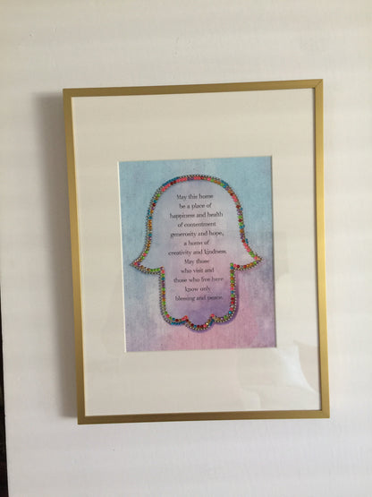 Home blessing 8x10